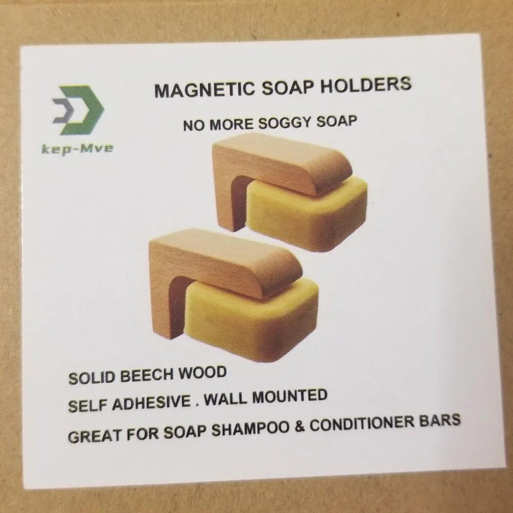 Magnetic Soap Bar Holders for Shower/Bath/Sink NWTO